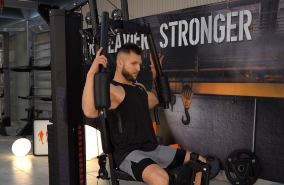 Krachttraining apparaten