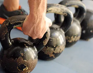 Gietijzeren Kettlebells