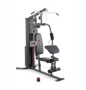 Marcy Eclipse MWM7119 Compact Home Gym (Kleur: Zwart/Rood)