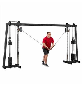 Body-Solid Selectorized Deluxe Cable Center GDCC250B Pulley Machine