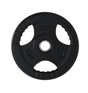 Standaard rubber schijf 28mm fitnessdigital (Gewicht: 20kg)