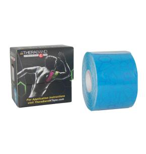 Theraband Kinesiologie Spierband 5cmx5m Standaard (Kleur: Blauw)