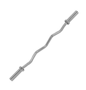 Barra Olímpica Z Curl Tunturi - 120 cm