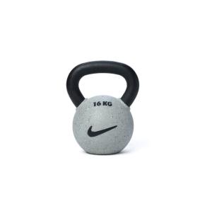 Nike Strength Kettlebell met Rubbercoating (Wolf Grey) (Gewicht: 20kg)