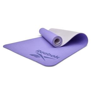 Esterilla de Yoga Reebok Doble Cara - 6mm (Color: Morada)