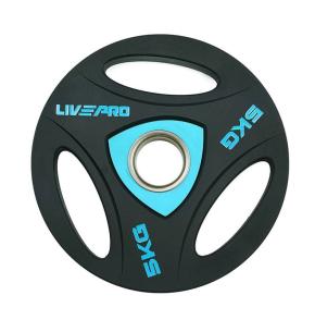 Disco olímpico de entrenamiento uretano LIVEPRO (Peso: 5kg)