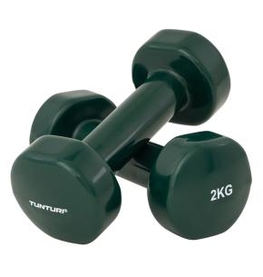Tunturi Vinyl Dumbbells (Gewicht: 2kg)