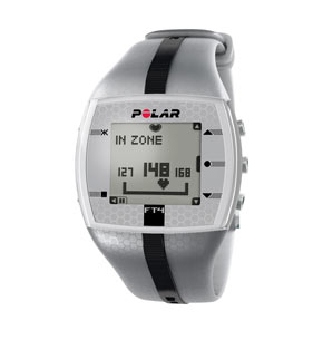 Polar FT4 Zilver/zwart Hartslagmeter