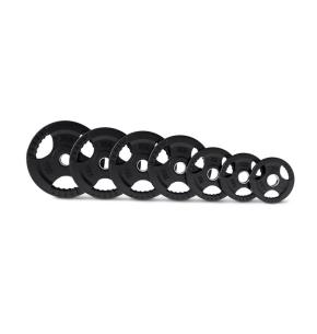 tri grip rubberen disc fitnessdigital  (Gewicht: 25kg)