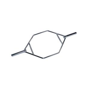 Body-Solid Olympische Shrug Bar met Verhoogde Handgrepen