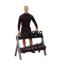 Body-Solid Dual Dumbbell & Kettlebell Rack GDKR100 Body-Solid Dual Dumbbell & Kettlebell Rack GDKR100