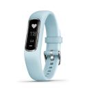 Garmin Vívosmart 4 Zilver met azuurblauwe band Klein/Medium Garmin Vívosmart 4 Zilver met azuurblauwe band Klein/Medium