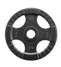 Disco Olímpico hierro 4 agarres Body-Solid Tools (Peso: 10kg)