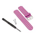 Garmin Forerunner 220 vervangende band - Wit/Paars Garmin Forerunner 220 vervangende band - Wit/Paars