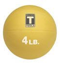 Body-Solid 4 Lb / 1.8kg Medicine Ball BSTMB4 - Geel Body-Solid 4 Lb / 1.8kg Medicine Ball BSTMB4 - Geel