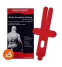 Sport-Elec Set 5x Elleboog Kinesia Patches Sport-Elec Set 5x Elleboog Kinesia Patches