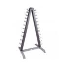 Body-Solid Verticaal - Vinyl Dumbbell Rack GDR24 - voor 12 paar dumbbells Body-Solid Verticaal - Vinyl Dumbbell Rack GDR24 - voor 12 paar dumbbells