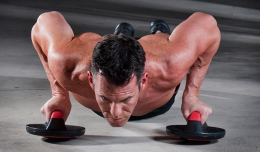 Iron Gym push ups